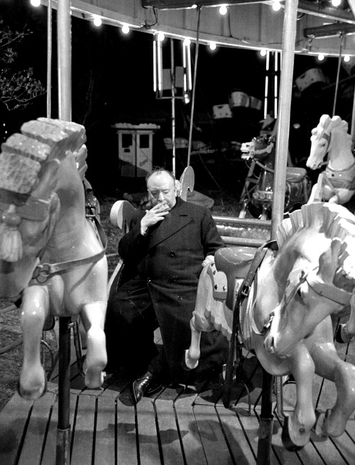Hitchcock with my horse