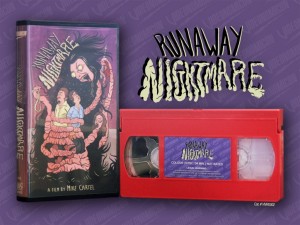 Already in Blu-ray and DVD, Videonomicon.com is now offering the new Runaway Nightmare in VHS! 