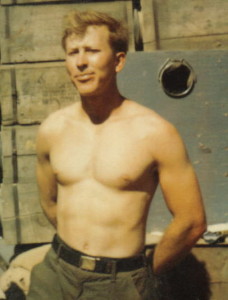 Mike Cartel on a LZ outpost along Highway 19