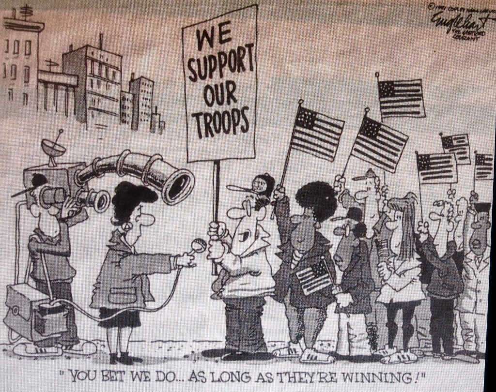 Parades pol cartoon