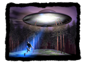 Reconstruction of an alien abduction. 