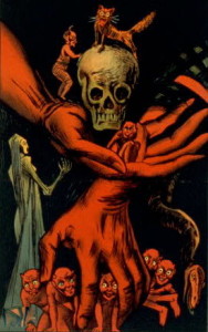 Devils and evil-doers caught by the miracle infrared photography at spooky Rat Beach